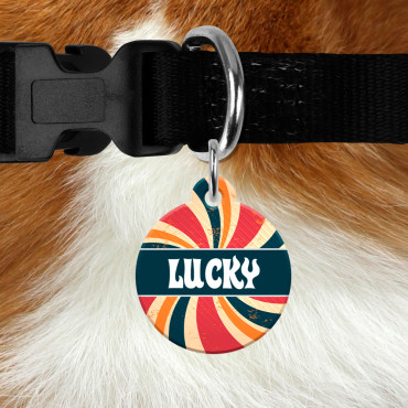 Round Car Medal for Dogs and Cats